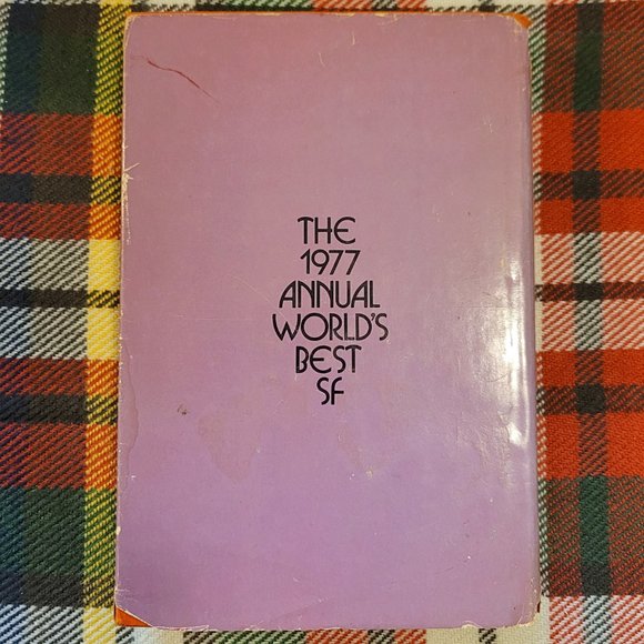 The 1977 Annual Worlds Best SF (Donald A Wollheim, Ed.), Hardcover book sci-fi - Picture 2 of 8